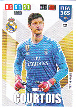 Thibaut Courtois Real Madrid 2020 FIFA 365 #124